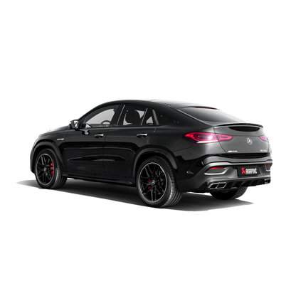 Akrapovič Evolution Line Catback Exhaust (Titanium) - 2020+ Mercedes-Benz GLE63/GLE63S Coupe