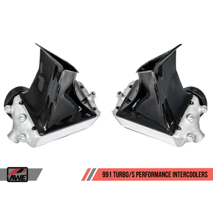 AWE Tuning Porsche 991 (991.2) Turbo/Turbo S Performance Intercooler Kit