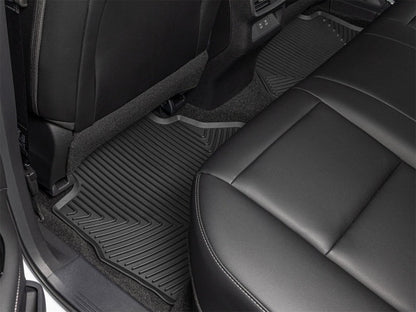 WeatherTech 25-26 Nissan Murano 2nd Row Rear All-Weather Floor Mats - Black