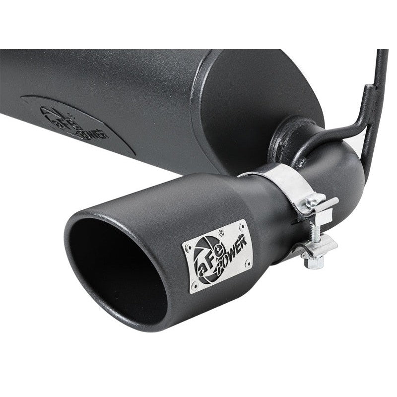 aFe Rebel Series 2.5in 409 SS Axle-Back Exhaust w/ Black Tips 2018+ Jeep Wrangler (JL) V6 3.6L