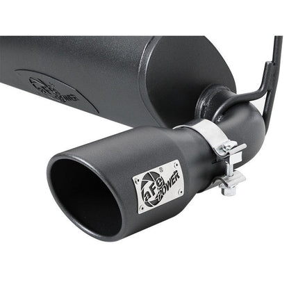 aFe Rebel Series 2.5in 409 SS Axle-Back Exhaust w/ Black Tips 2018+ Jeep Wrangler (JL) V6 3.6L