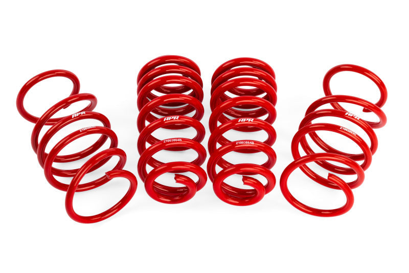 APR 22-26 Volkswagen Golf R (MK8) Roll-Control Lowering Springs - Red