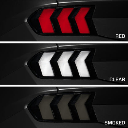 Form Lighting 2024+ Ford Mustang Sequential LED Tail Lights Clear (Pair)