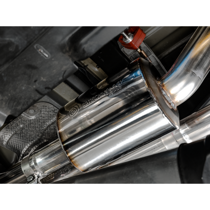 AWE Tuning 2021 RAM 1500 TRX 0FG Cat-Back Exhaust - Diamond Black Tips