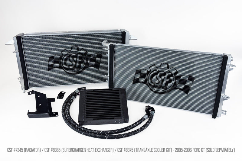 CSF 05-06 Ford GT High-Performance All-Aluminum Heat Exchanger
