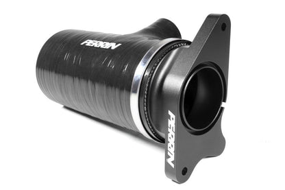 PERRIN 22-24 Subaru WRX / 20-25 LGT & OBXT Turbo Inlet Hose w/Turbo Adapter Flange (Short) - Black