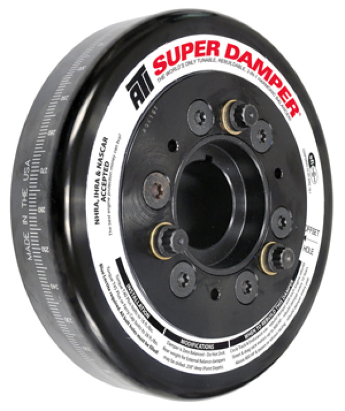 ATI Damper - 7.074in - Steel - Chevy BB - MK IV / Gen 5/6 / 454 - 502 - Ext Bal - 3 Ring - 1Pc