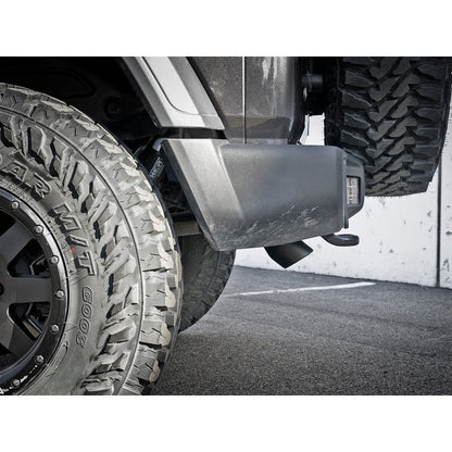 aFe MACH Force-Xp Axle-Back Hi-Tuck Exhaust System w/Black Tip 18-19 Jeep Wrangler (JL) V6 3.6L