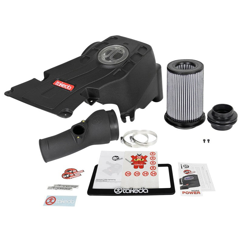 aFe Takeda Momentum Pro Dry S Cold Air Intake System 2018 Honda Accord I4 1.5L (t)