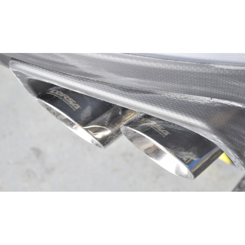 Corsa 2015 Subaru WRX Cat Back Exhaust, Polished Quad 3.5in Tips *Sport*
