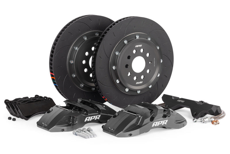 APR 16-23 Audi TT/TTS Quattro 370x34mm 6-Piston Big Brake Kit (MQB/MQBEVO 340mm) - Front - Grey