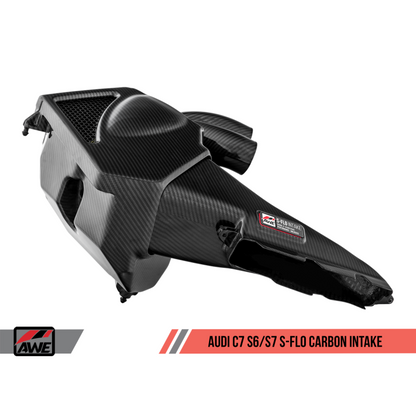 AWE Tuning Audi C7 S6 / S7 4.0T S-FLO Carbon Intake V2