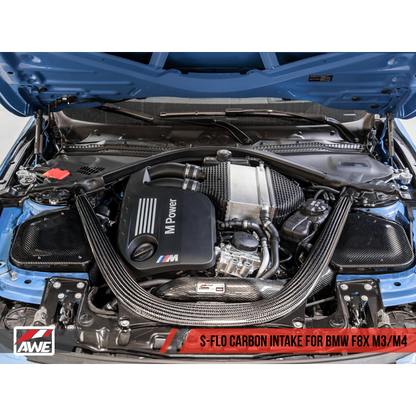 AWE Tuning BMW F8x M3/M4 S-FLO Carbon Intake