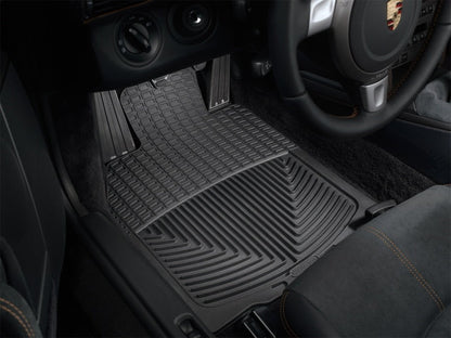 WeatherTech 05-11 Porsche 911 (997) Front Rubber Mats - Black