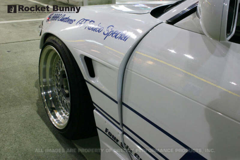 GReddy 89-93 Nissan 240SX/Silvia S13 Rocket Bunny Side Skirts Ver. 1-FRP **Must Check Availability**