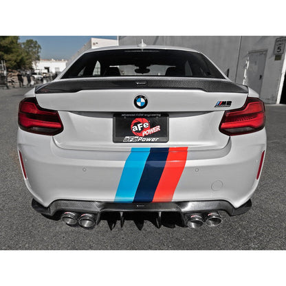 aFe 20-22 Audi RS6 Avant V8 4L (tt) MACH Force-Xp 3in to 2.5in 304 SS Cat-Back Exhaust w/ Carbon Tip