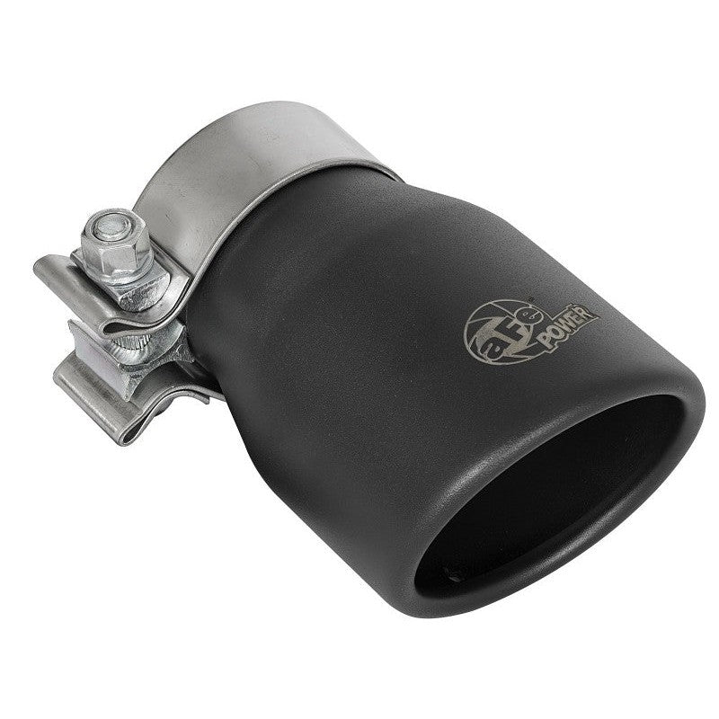 aFe MACH Force-Xp Axle-Back Exhaust System w/Black Tip 18-20 Jeep Wrangler L4-2.0T / V6-3.6L