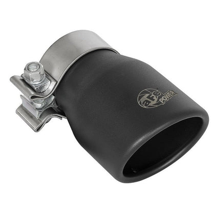 aFe MACH Force-Xp Axle-Back Exhaust System w/Black Tip 18-20 Jeep Wrangler L4-2.0T / V6-3.6L