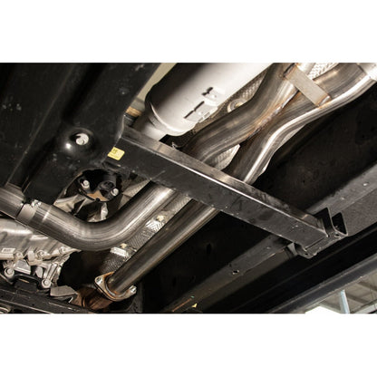 Corsa 21-22 Dodge Ram TRX Crew Cab Xtreme Catback Exhaust Dual Rear Satin Tip