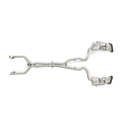 Akrapovič Evolution Link Pipe Set (Titanium) - 2015-2021 Mercedes-Benz C63 AMG Sedan/Coupe