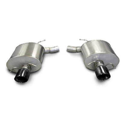 Corsa 09-13 Cadillac CTS Sedan V 6.2L V8 Black Touring Axle-Back Exhaust