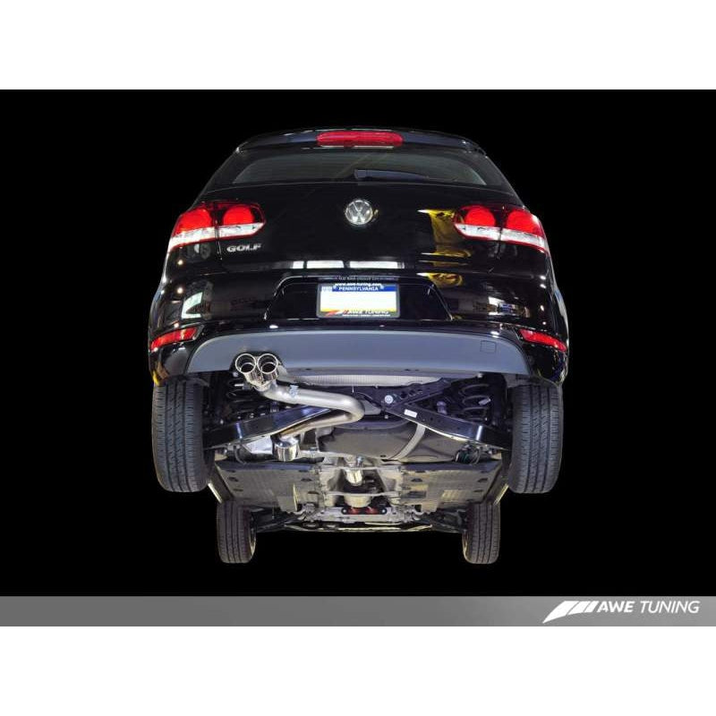 AWE Tuning 2.5L Golf/Rabbit Catback Performance Exhaust