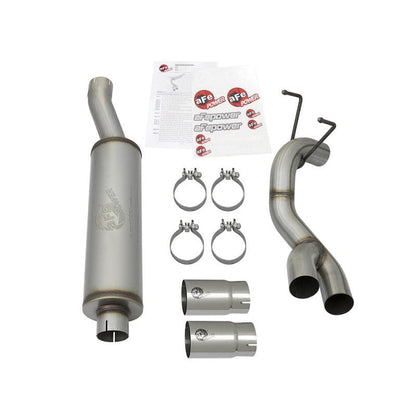 aFe POWER Rebel Series 3.5in 409 SS Cat Back Exhaust w/Pol Tips 14-17 RAM 2500/3500 V8-6.4L Hemi