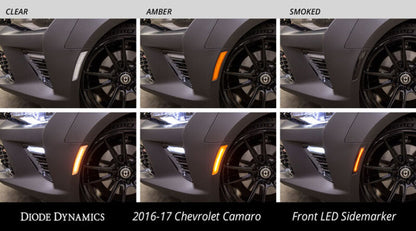 Diode Dynamics 16-21 Chevrolet Camaro LED Sidemarkers Smoked (set)