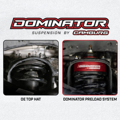 Camburg 22-24 Toyota Tundra 2wd /4wd Dominator Preload Spacer Kit-Preload Adjusters-Camburg