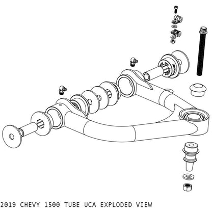 Camburg Chevy/GMC 1500 2WD/4WD 19-23 1.25in Performance Uniball Upper Arms-Suspension Arms & Components-Camburg