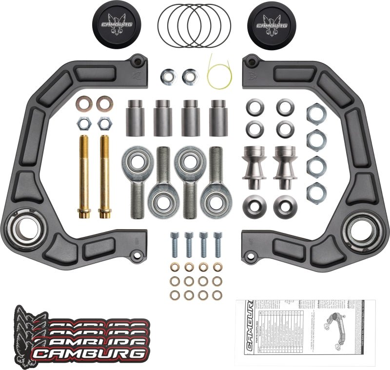 Camburg Ford Bronco 21-23 KINETIK V2 Performance Billet Uniball Upper Arms-Suspension Arms & Components-Camburg