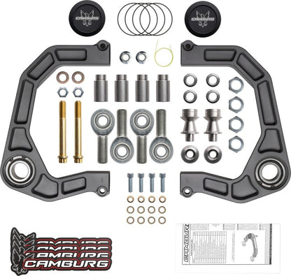 Camburg Ford Bronco 21-23 KINETIK V2 Performance Billet Uniball Upper Arms-Suspension Arms & Components-Camburg
