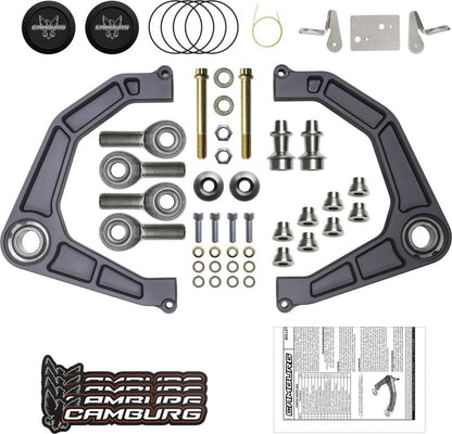 Camburg Ford Raptor 17-23 KINETIK V2 Performance Billet Uniball Upper Arms-Suspension Arms & Components-Camburg