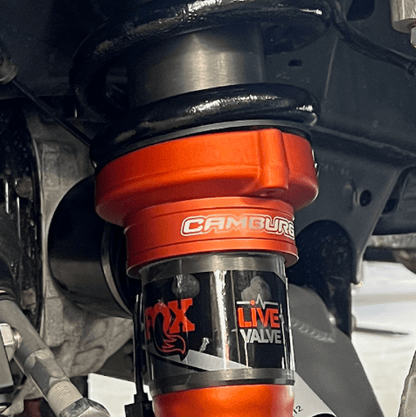 Camburg Ford Raptor 21-23 1.5in Front Spring Preload Spacer Kit (Fox Orange)-Preload Adjusters-Camburg