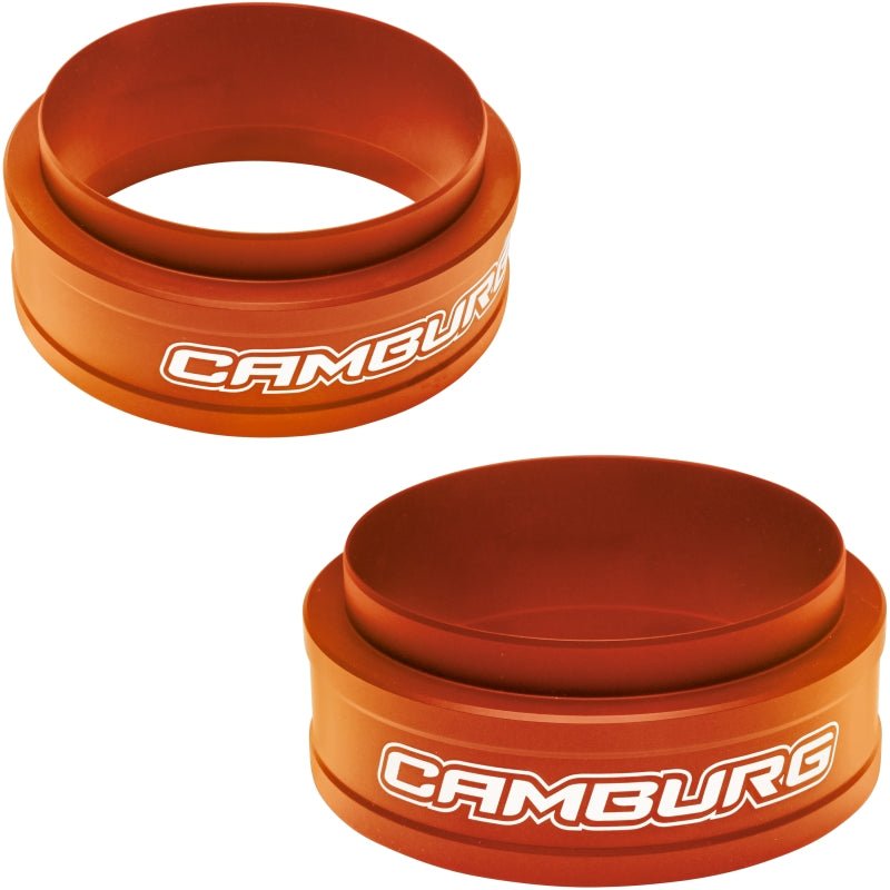 Camburg Ford Raptor 21-23 1.5in Front Spring Preload Spacer Kit (Fox Orange)-Preload Adjusters-Camburg