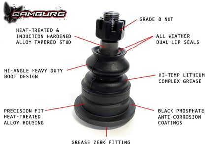 Camburg Toyota 4-Runner 03-23 / FJ 07-14 Performance X-Joint Upper Arms-Suspension Arms & Components-Camburg