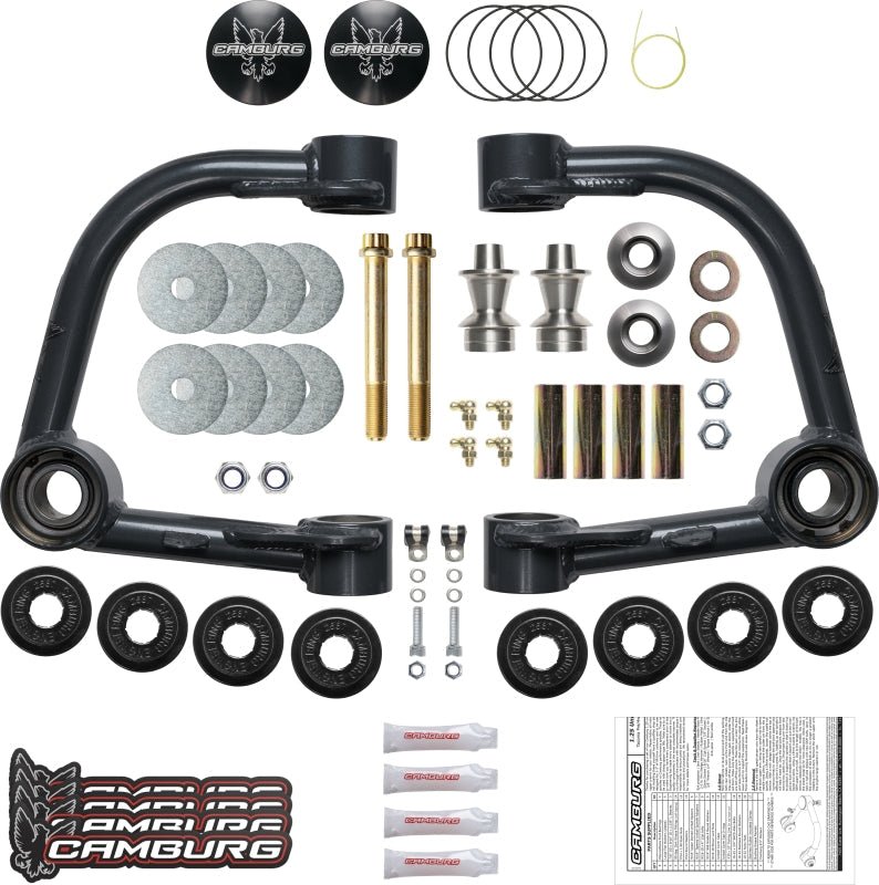 Camburg Toyota Tacoma Pre/4WD 05-23 / 4-Runner 03-23 / FJ 07-14 1.25in Uniball Upper Arms w/ covers-Suspension Arms & Components-Camburg