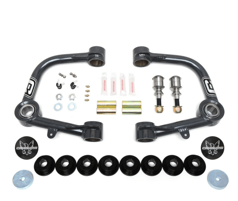 Camburg Toyota Tacoma Pre/4WD 05-23 / 4-Runner 03-23 / FJ 07-14 1.25in Uniball Upper Arms w/ covers-Suspension Arms & Components-Camburg