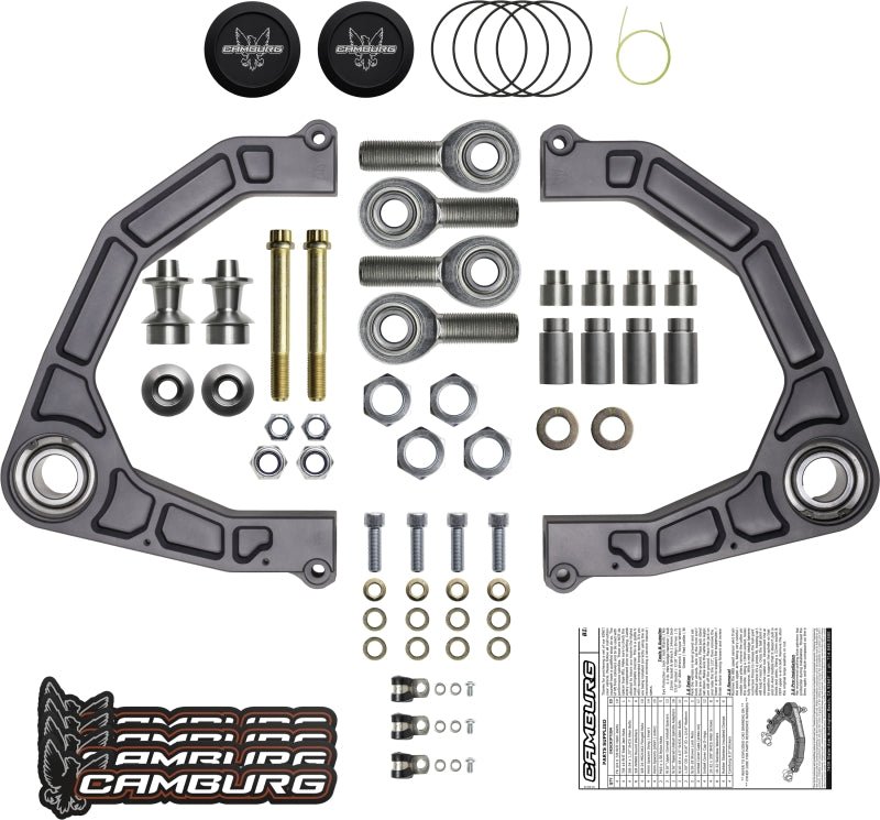 Camburg Toyota Tundra 2WD/4WD 22-23 KINETIK V2 Performance Billet Uniball Upper Arms-Suspension Arms & Components-Camburg