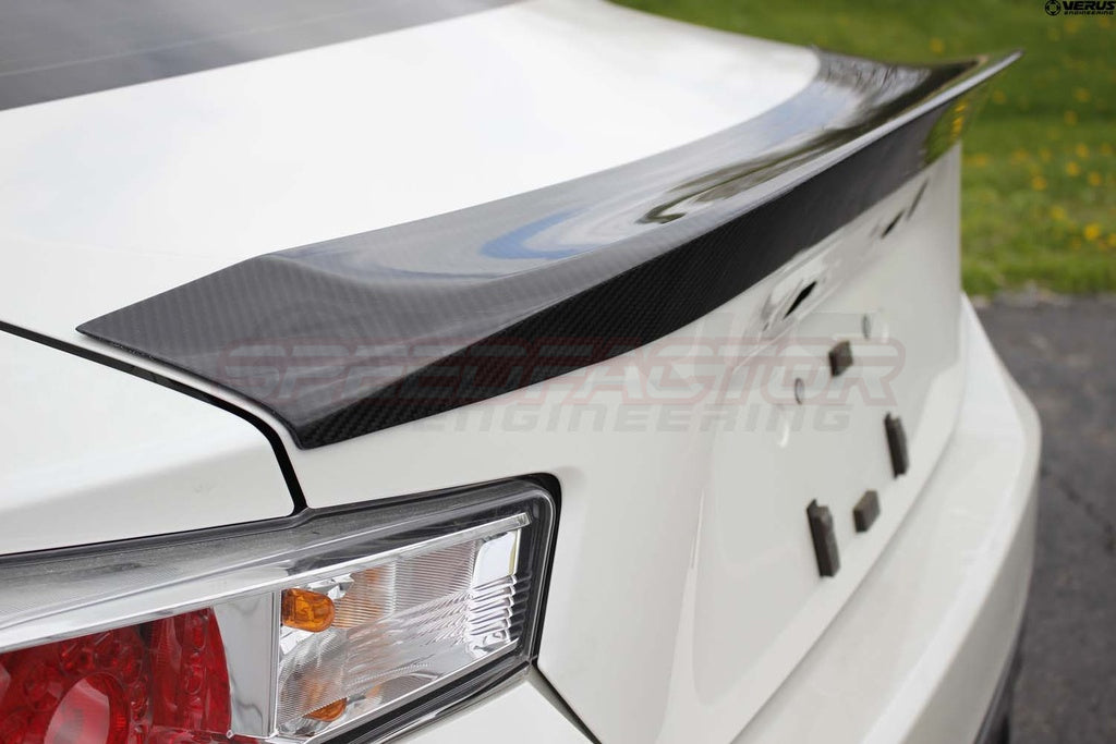 Verus Engineering Carbon Rear Spoiler Ducktail - Subaru Toyota BRZ/FRS/GT86