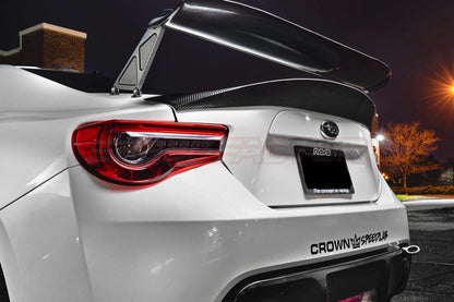 Verus Engineering Carbon Rear Spoiler Ducktail - Subaru Toyota BRZ/FRS/GT86