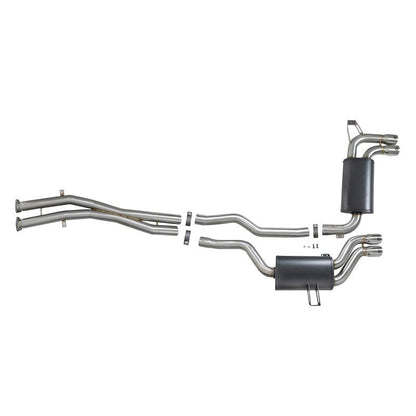 aFe MACH Force-Xp 2.5in 304 SS Cat-Back Exhaust w/ Polished Tips 01-06 BMW M3