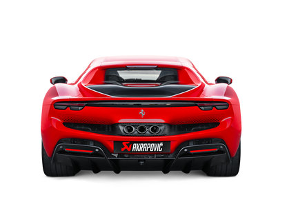 Akrapovič Slip-On Race Line Exhaust (Titanium) - 2023+ Ferrari 296 GTB