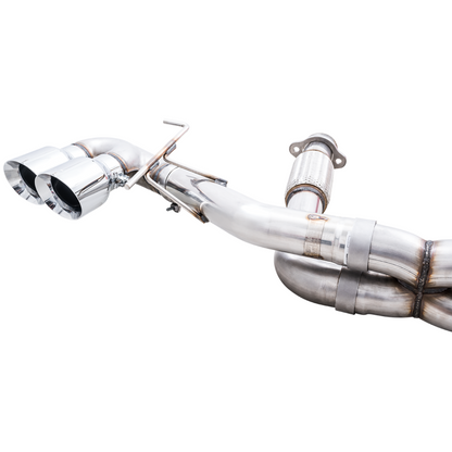 AWE Tuning 2020 Chevrolet Corvette (C8) Track Edition Exhaust - Quad Chrome Silver Tips