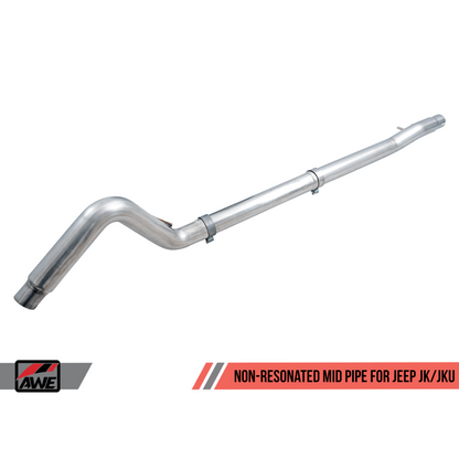 AWE Tuning 07-18 Jeep Wrangler JK/JKU 3.6L Non-Resonated Mid Pipe