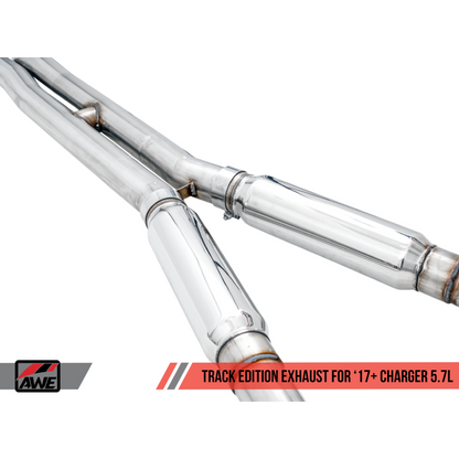 AWE Tuning 2017+ Dodge Charger 5.7L Track Edition Exhaust - Chrome Silver Tips