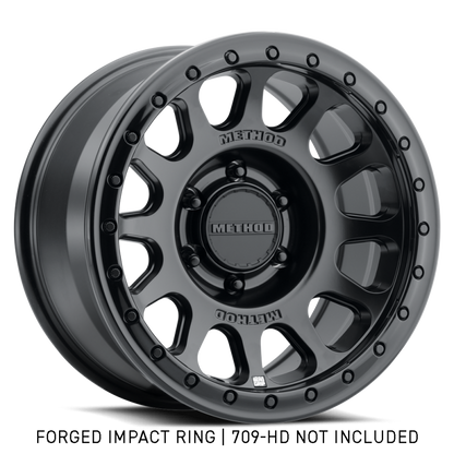 Method Beadlock Ring - 20in Forged - Style 1 - Gloss Black