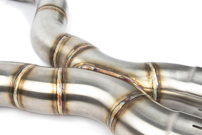 Dinan 18-23 BMW M5 (F90) Resonator Delete Kit - 3.25in - Stainless Steel