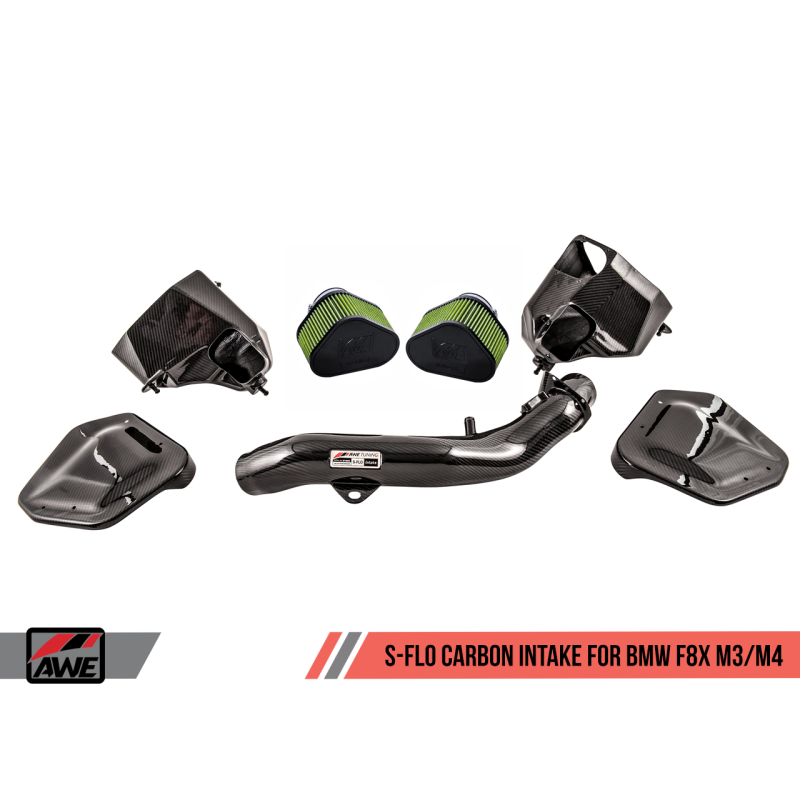AWE Tuning BMW F8x M3/M4 S-FLO Carbon Intake