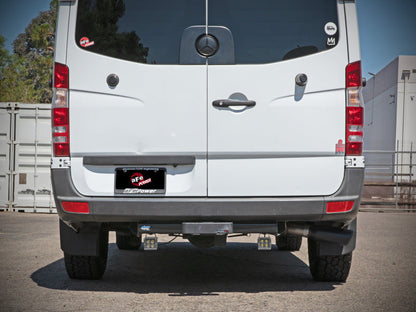 aFe Vulcan Series 3in 304SS DPF-Back Exhaust 10-25 MB Sprinter 2500/3500 V6-3.0L w/ Black Tips